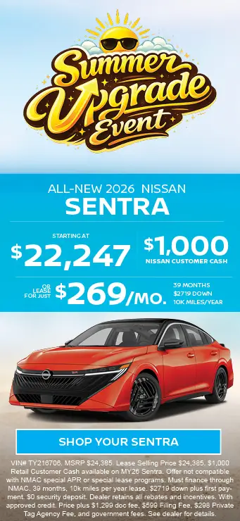 All New 2026 Nissan Sentra